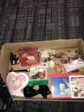 Assorted cat figurines