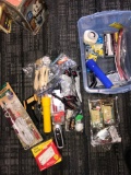 smoke alarm-brushes- light dimmers/flashlights-miscellaneous items