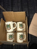 4- Family origin and coat of arms cups