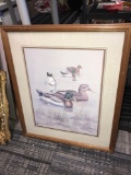 Framed Duck picture 24 in x 28 inch