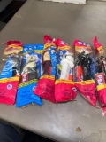 set of six PEZ/Star Wars dispensers