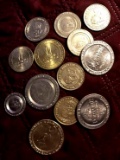 13- vintage Casino tokens Windsor-Fortune bay-kewadin-magestic pines