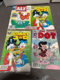 lot of 12 assorted comics 1990s, 2000s.