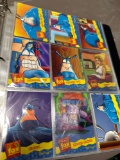 notebook of 1995 fox kids network trading cards
