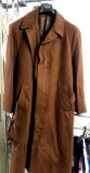 Copper & Nelson wool brown mens coat size 42R