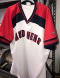 Toledo Mud hens 32 autographed jersey size 48
