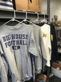 4- Michigan sweatshirts size medium