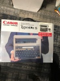 Canon electronic typewriters Typestar 6 personal typewriter new