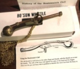 BO SUN Whistle Boatswains call