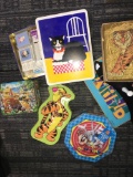 Box of paper products/cat memorabilia