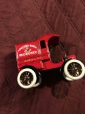 Ertl Fords first delivery truck 1805 budweiser die cast bank