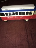 Ertl Anheuser Busch Inc. Trolly die cast bank