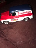 Speccast 1957 Chevy panel van Budweiser die cast bank limited edition