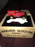 Ertl 1932 ford panel delivery truck Anheuser Busch Inc. die case with box