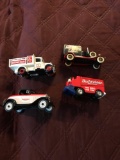 4- Budweiser collector vehicles