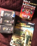 4- 1/64 scale Nascar stock cars/racing champions Harry Gant figure/car