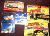 5- matchbox/HotWheels cars/rigs 1/64 scale