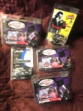 5- action 1/64 scale dragsters-stock cars