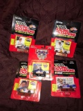 5- racing Champions 1/64 scale Nascar stock trucks