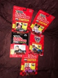 5- Racing Champions 1/64 scale Nascar stock trucks Tammy Jo Kirk-Joe Nemechek-Stacy Compton-Mike