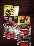 4- Matchbox Indy 500 1/64 scale cars