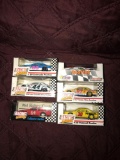 6- Racing collectibles Nascar stock cars 1/64 scale