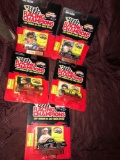 5- Racing Champions Nascar craftsman trucks 1:64 scale Bill Sedgwick--Geoff Bodine-Rick Carelli-Bob