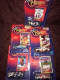 5- Winners circle 1/64 stock cars Dale Earnhardt-Rusty Wallace -Alan Kulwicki lifetime series