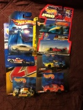 6- HotWheels cars 1/64 scale