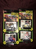 4- Racing Champions World of outlaws sprint cars 1/64 scale Andy Hillenburg-Sammy Swindell-Lance