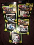 5- Racing Champions world of outlaws 1:64 scale Danny Smith-Rocky Hodges-Doug Wolfgang-Keith