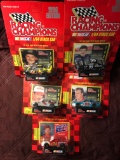 5- Racing Champions Nascar stock cars 1: 64 scale Stevie Reeves-Terry Labonte-Bill Elliott-Glenn