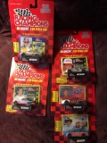 5- Racing Champions Nascar stock cars 1/64 scale Terry Labonte-Bill Elliott-Richard Petty-Darrell