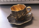 Coalport England Demitasse cup & saucer