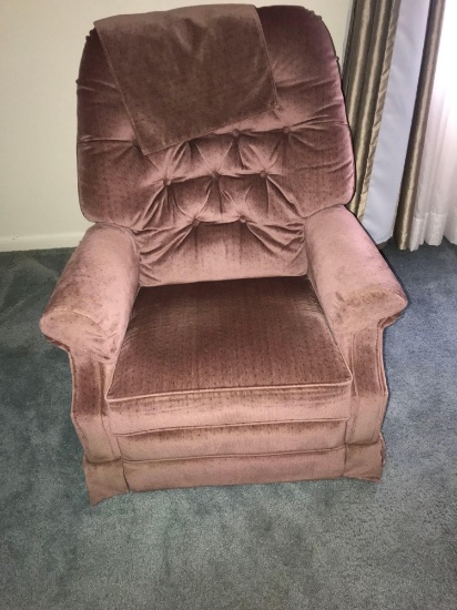 2- recliners rocking brown