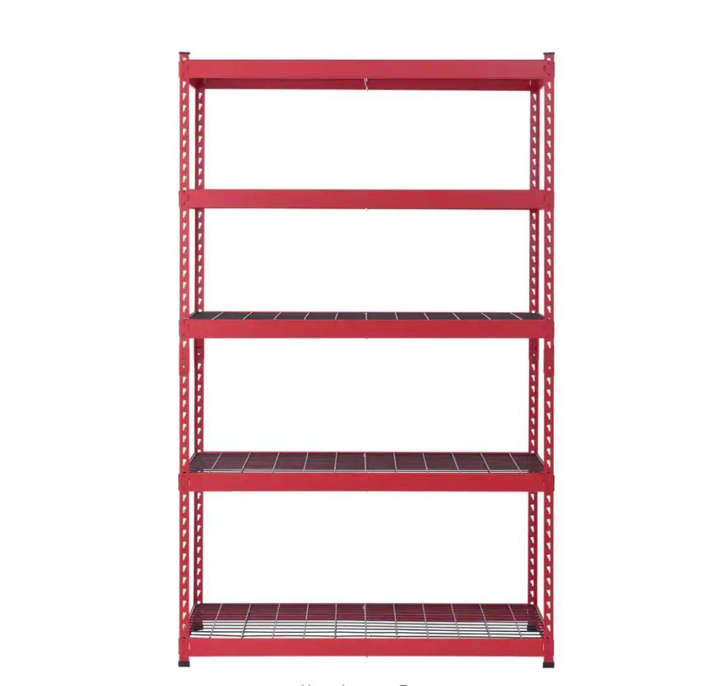 Husky 5 shelf heavy duty storage unit. Proxibid