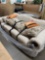 Cream sofa Must Bring Help to Load Come to preview