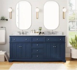 72 in double sink vanity Blue Must Bring Help to Load Come to preview