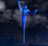 12ft Halloween ghost Must Bring Help to Load Come to preview