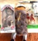 2 Indian dolls and miscellaneous figures