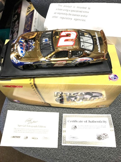 Rusty Wallace special autographed edition 1 of 288 2005 charger