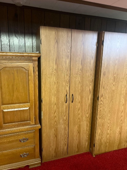 cabinet in basement