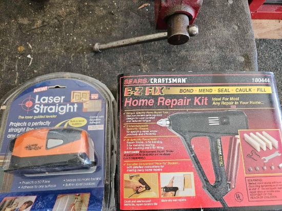 Craftsman home repair kit and laser level