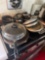 pots and pans in kitchen