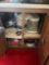 contents of kitchen cabinet - baking dishes and more