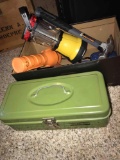 Box of tools with tool case