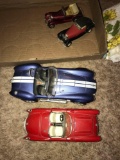 Road tough 1/18 Shelby cobra/Ss corvette/2- yaiming 1/43 scales