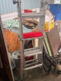 Keller ladder in shed