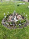 Deer yard ornaments