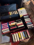 8 Tracks and VHS tapes lot